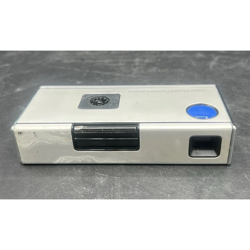 JC Penney 110 Film Pocket Camera Instant Load Retro Compact Untested